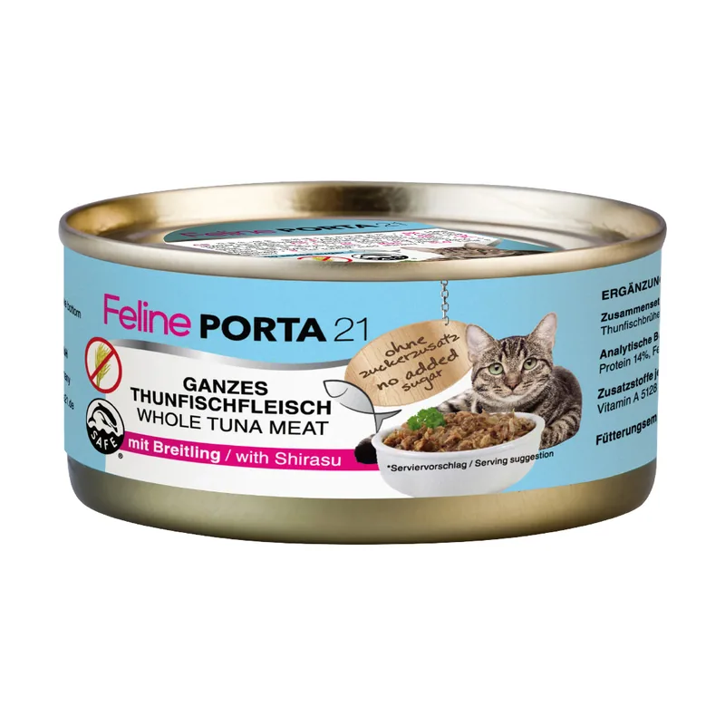Porta 21 Feline 24 x 156 g en latas