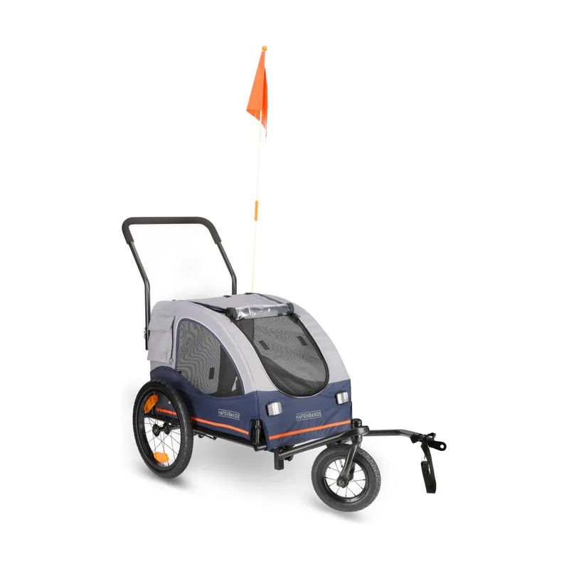 Remolque para ir en bicicleta Cabby M para perros