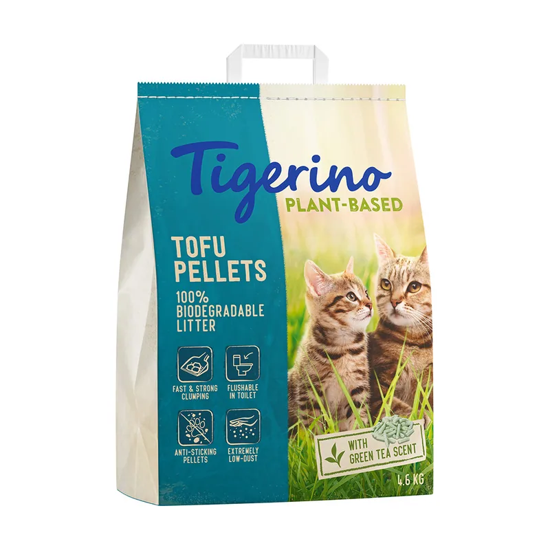 Tigerino Plantbased Tofu olor a té verde arena