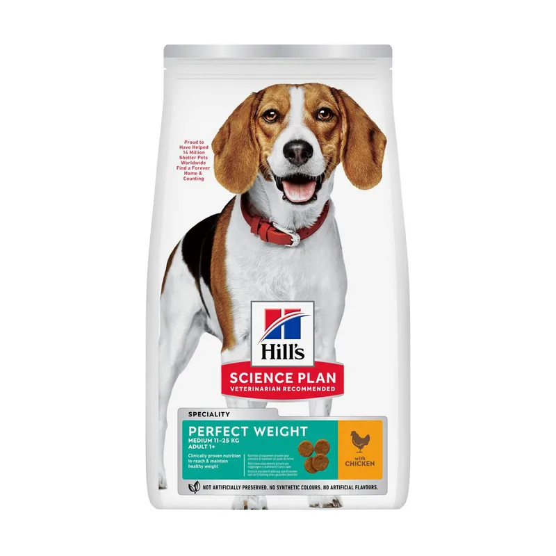 Science Plan Perfect Weight Adult 1+ Medium con pollo
