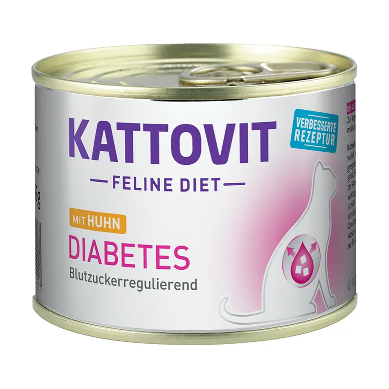Kattovit Diabetes/Sobrepeso 6/12 x 185 g en latas