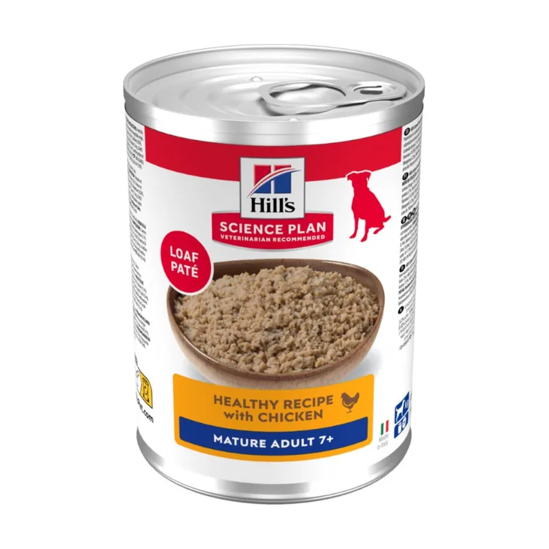 Hill's 370 g Science Plan Mature 7+ Adult pollo lata