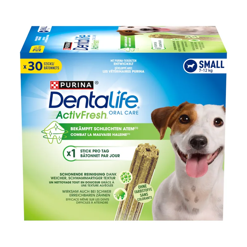 PURINA Active Fresh snacks dentales para perros pequeños