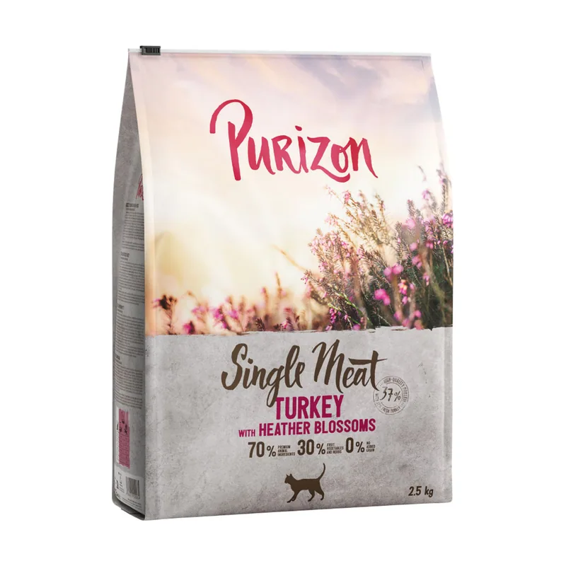 Single Meat con pavo y flores de brezo pienso