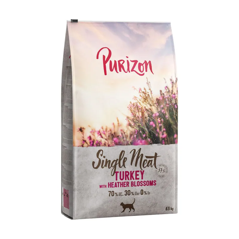 Single Meat con pavo y flores de brezo pienso