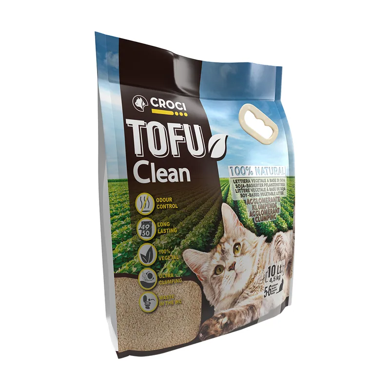 Tofu Clean arena biodegradable para gatos