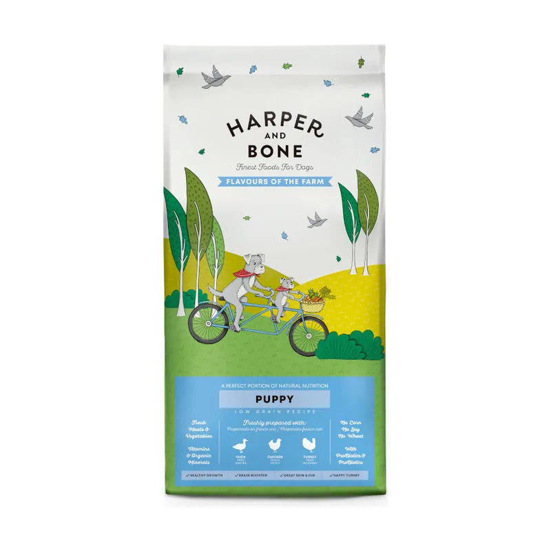 Harper & Bone 12 kg Flavours Farm Pienso Sabores de Granja Puppy