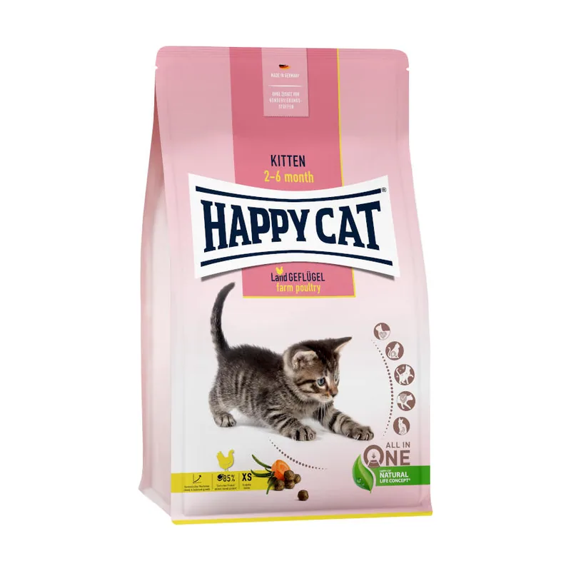 Happy Cat 4 kg Kitten Ave pienso