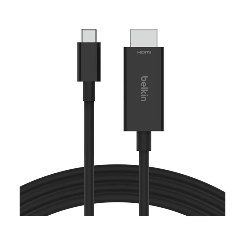 Cable HDMI AVC012BT2MBK HDMI 2.1 Macho A USB-C Macho Pasivo