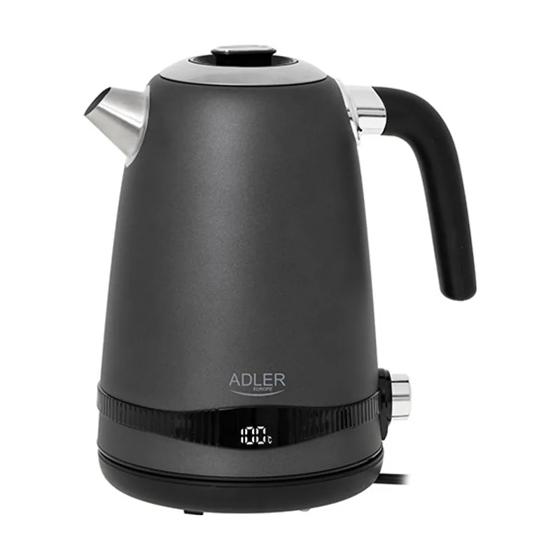 Hervidor AD 1295g Gris Acero Inoxidable 2200 W 1850 W 1,7 L
