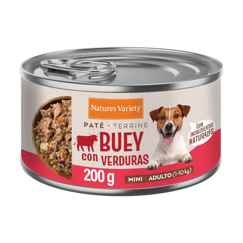 Nature's Variety 200 gr Paté Buey con Verduras Lata