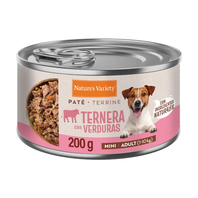 Nature's Variety 200 gr Paté Ternera con Verduras Lata
