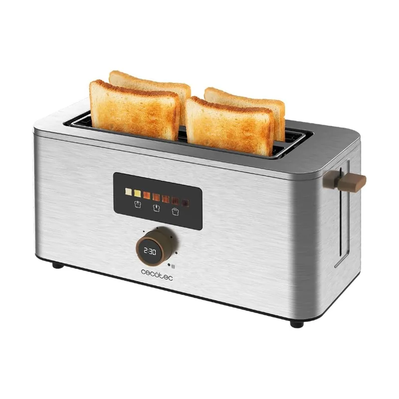 Tostadora Vertical 2 Ranuras Largas Touch&Toast Extra Double. 1500 W