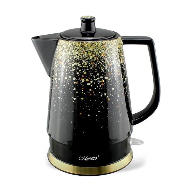 Hervidor Feel MR-074 Negro Oro Cerámico 1500 W 1,5 L