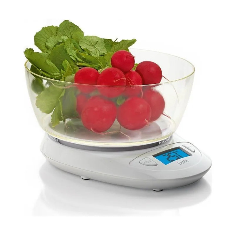 Balanza de cocina digital con BOL KS1019 colo blanco 5 kg