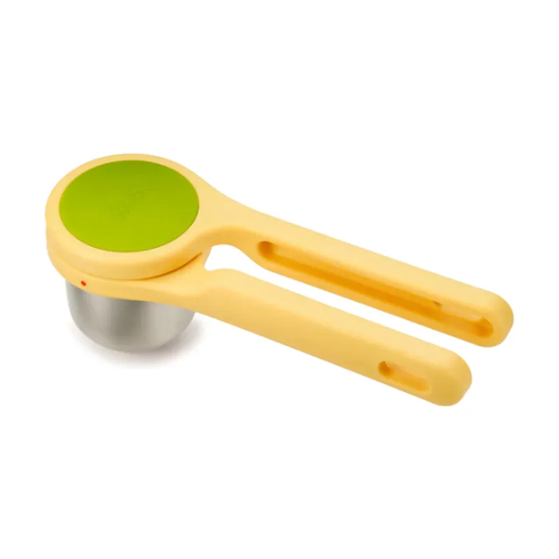 Exprimidor de cítricos amarillo Helix práctico exprimidor de frutas en