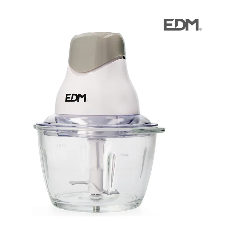 EDM 07669 Picadora con Recipiente de Cristal