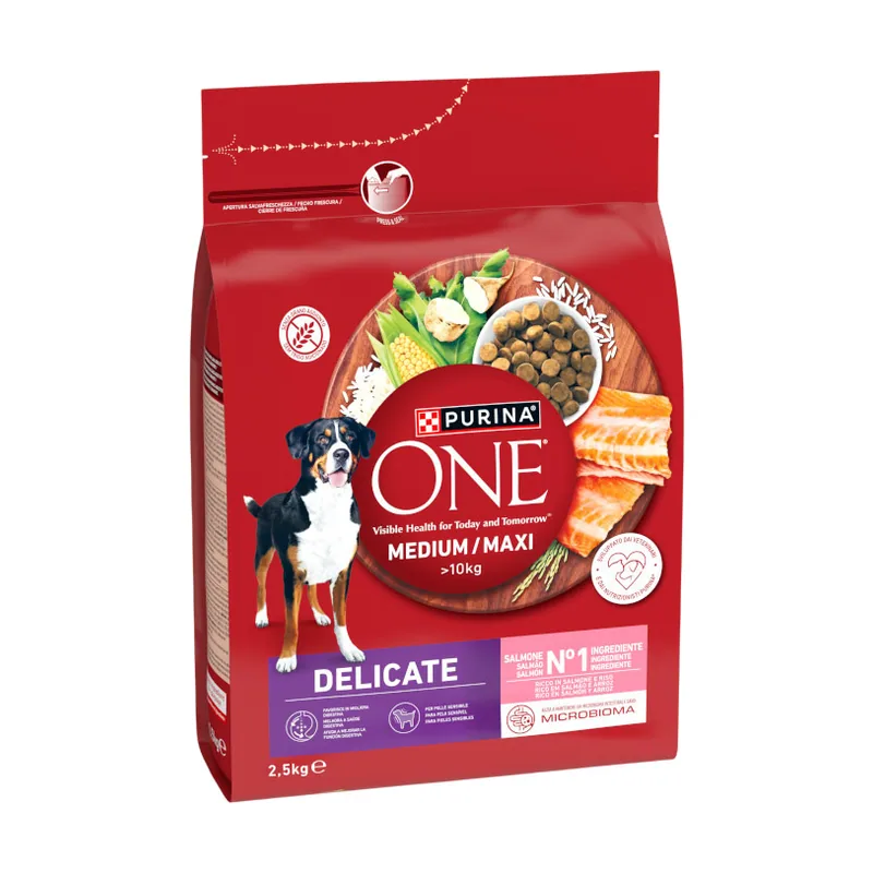 Purina 2,5 kg One Delicate Pienso Salmón