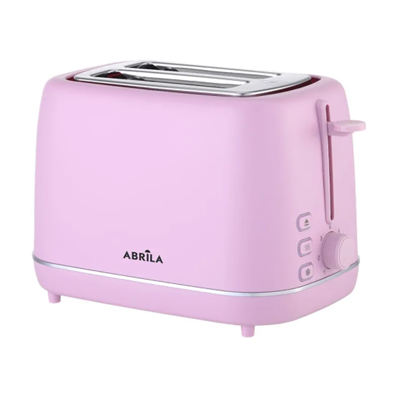 Tostador pan coffee 930w rosa 7niv.tostado descongelacion apagado autom.2rebanadas 2ranuras recogemigas 19,5x29x18cm