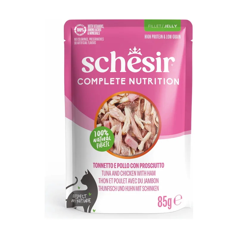 Schesir Complete Nutrition Filete en gelatina 24 x 85 g