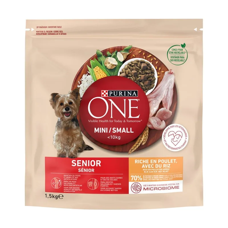 Purina 1.5 kg One Senior 8+ Mini pienso