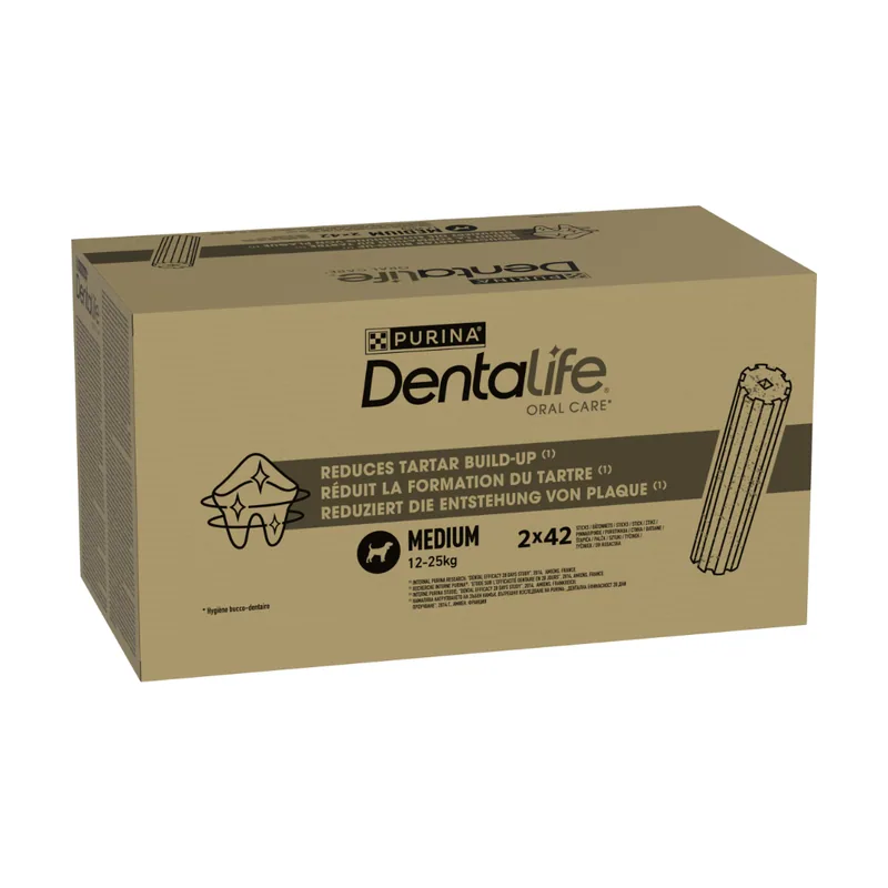 PURINA snacks dentales para perros medianos 12-25 kg