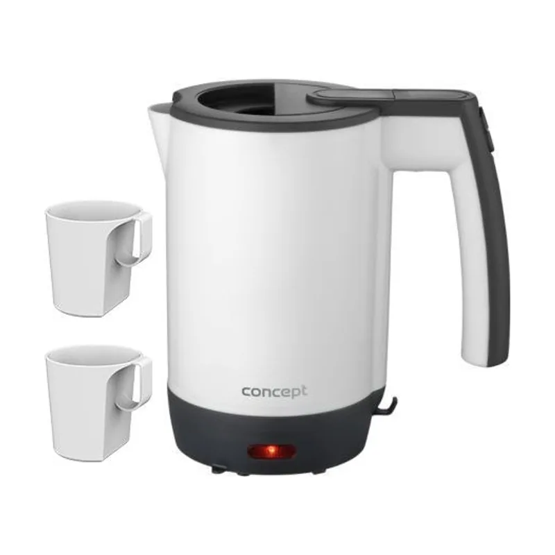 Czajnik turystyczny 0,5l + 2 kubki rk7030