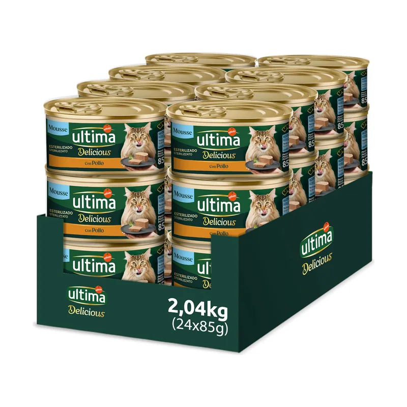Ultima Delicious Mousse Sterilized 24 x 85 g