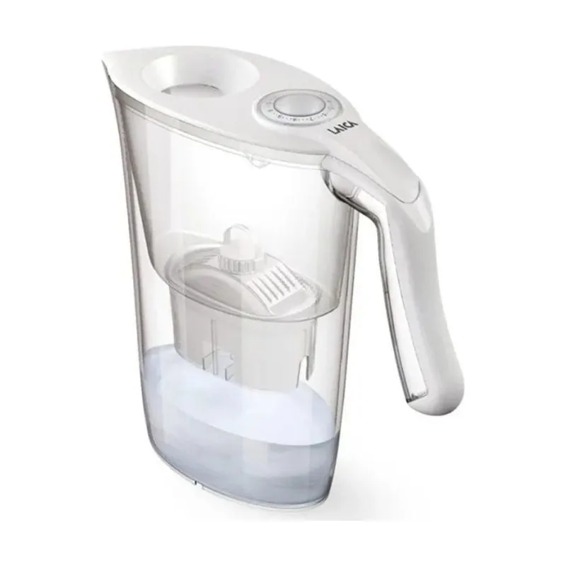 Pack jarra filtrante carmen tosca 2,3 l blanca jarra + 1 filtro bi-flux