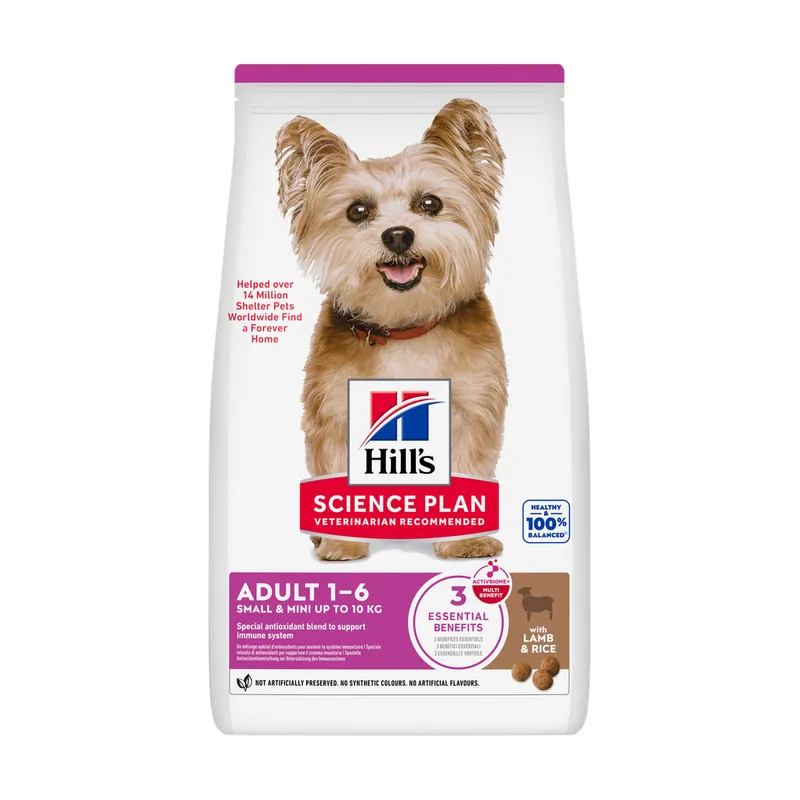 Hill's Science Plan Adult 1-6 Small & Mini cordero y arroz