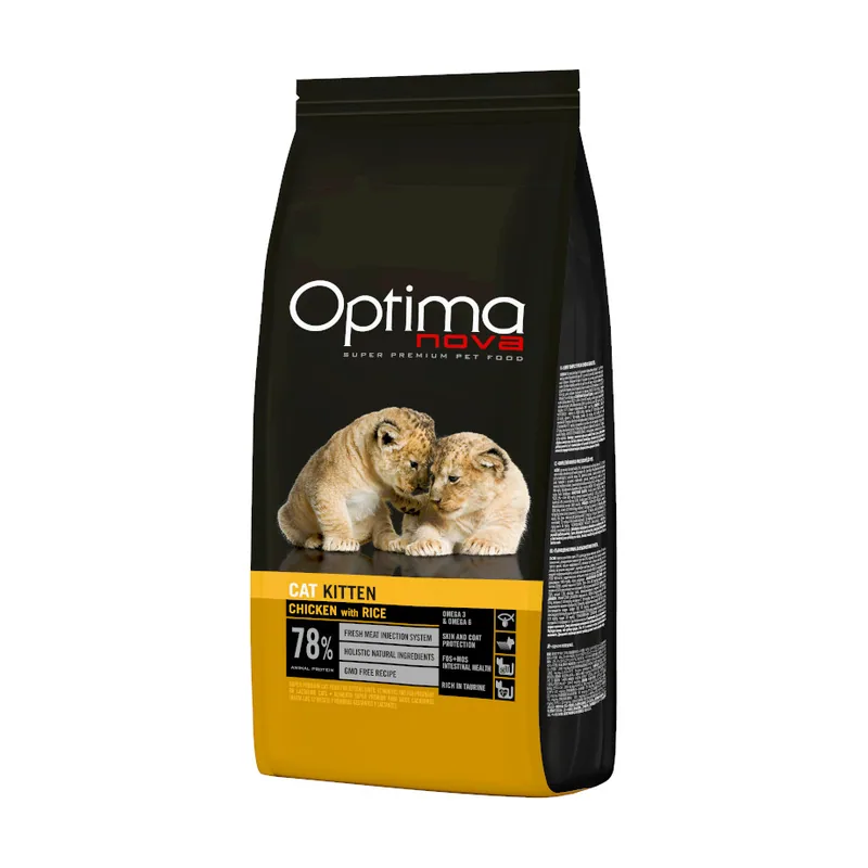 Optimanova 6 kg Optima Kitten Nova Pollo y Arroz pienso