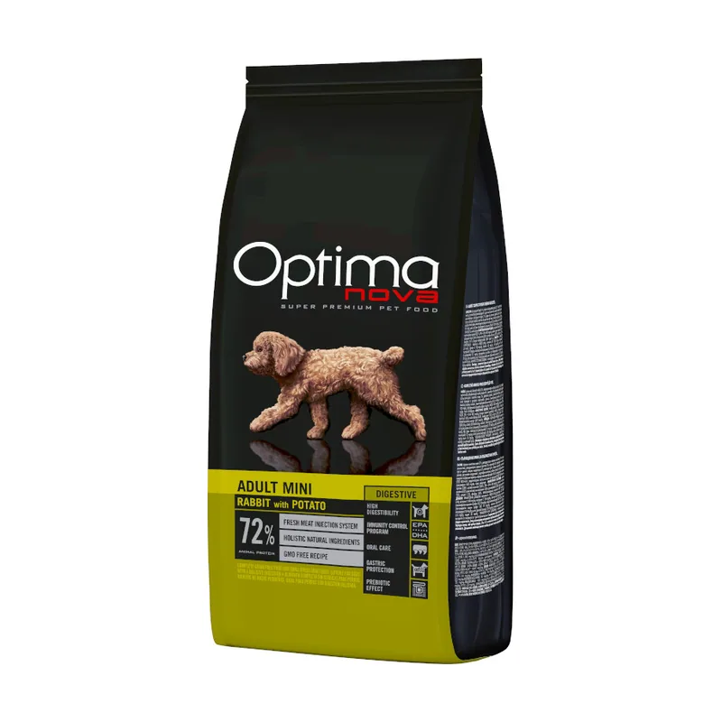 Optimanova 2 kg Optima Nova Adult Mini Digestive Conejo pienso
