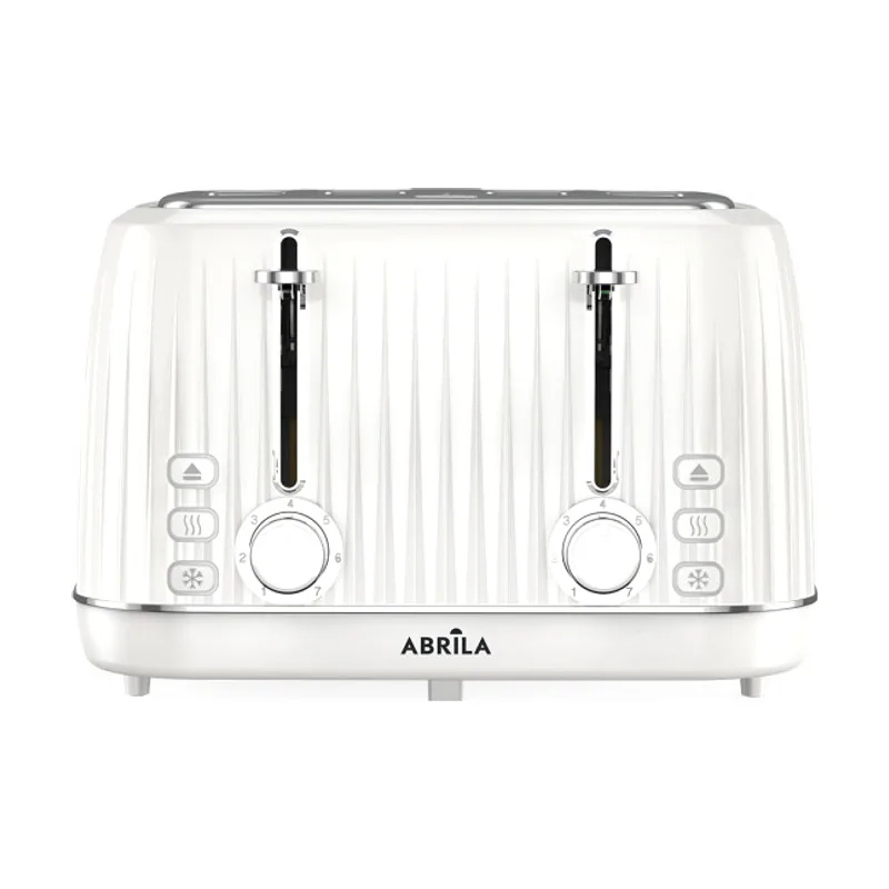 Tostador pan jacaranda 1860w blanco 7niv.tost.descongelac. apagado autom.4reban.4ranuras recogemigas19,5x29x29,5cm