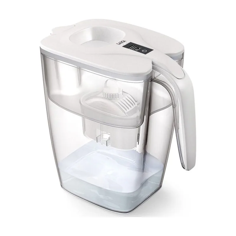 Pack jarra filtrante big milano 3,7 l blanca jarra + 1 filtro bi-flux