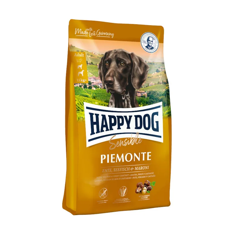 Happy Dog 10 kg Adult Sensible Piemonte Pato y Pescado pienso