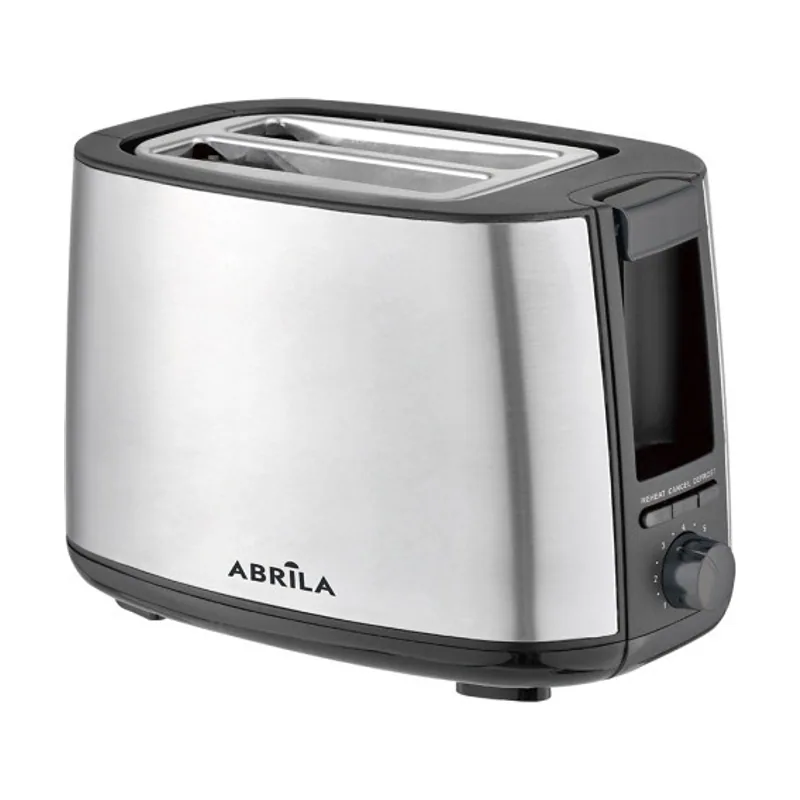 Tostador pan limia 750w negro/plata 7niv.tostado,descongelacion