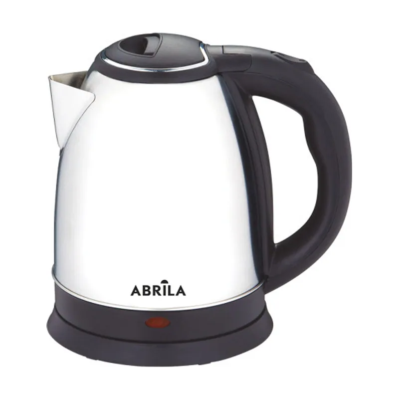 Elec.flox negro/plata 1l 1500w base giratoroa tacto frio,apag.aut.protecc. 20x22x16cm