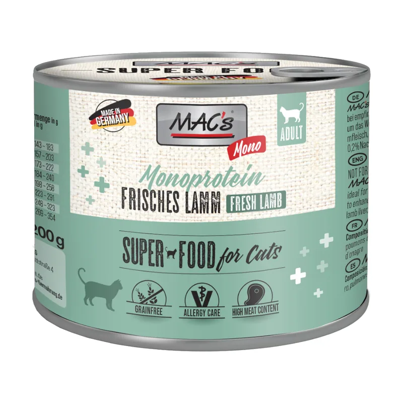 Mono Sensitive 6 x 200 g en latas