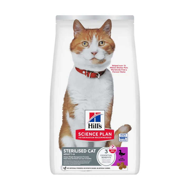 Science Plan Sterilised Cat Adult 1-6 Pato