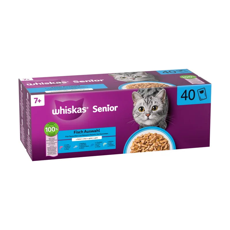 Whiskas 7+ Senior en bolsitas 40 x 85 g