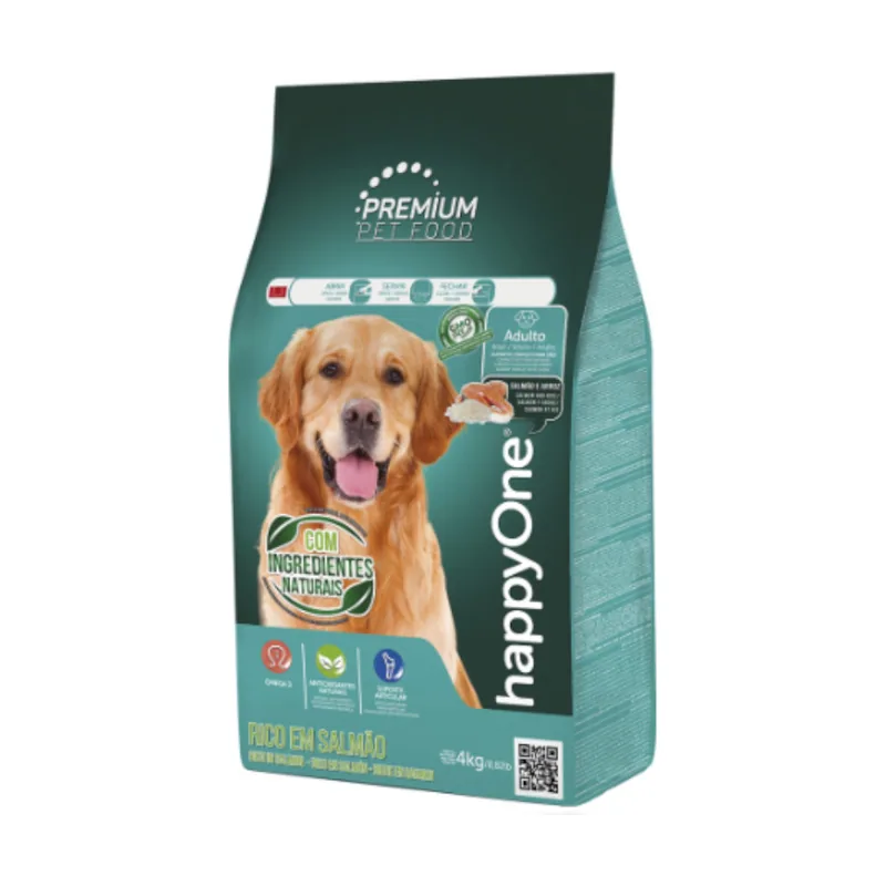 happyOne Premium Adult Salmón y Arroz pienso