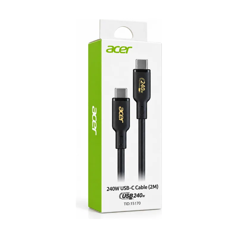 Acer Cable USB-C a USB-C PD 240W