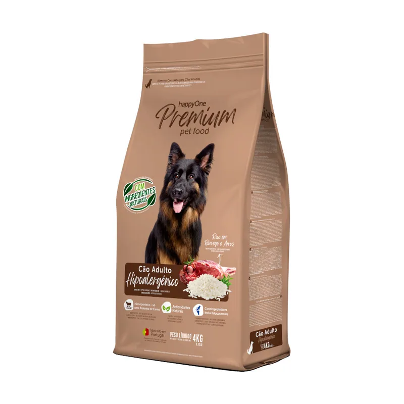 happyOne Premium Hipoalergenico Cordero y arroz pienso
