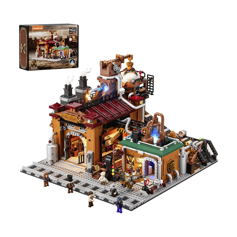 Fábrica de mineral Steampunk