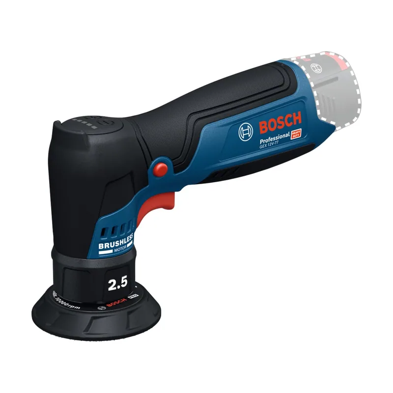 Bosch Lijadora excéntrica 12 voltios 77 milímetros