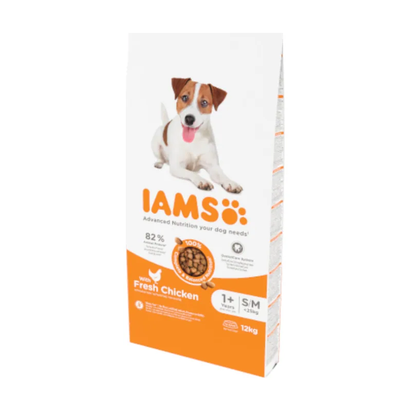 Iams 12 kg for Vitality Adult Mini&Medium Proactive Pollo pienso