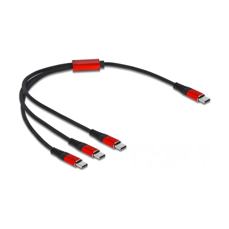 86712 cable USB 0,3 m USB 2.0 USB C 3x USB C