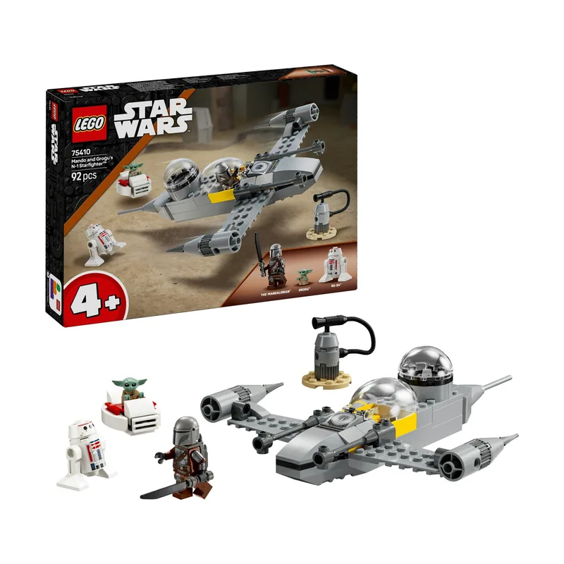 Star Wars Caza Estelar N-1 de Mando y Grogu