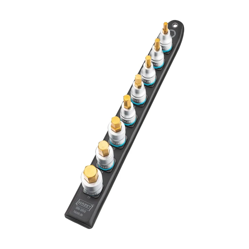 SmartRail 1/2" juego de llaves de vaso hexagonales internas