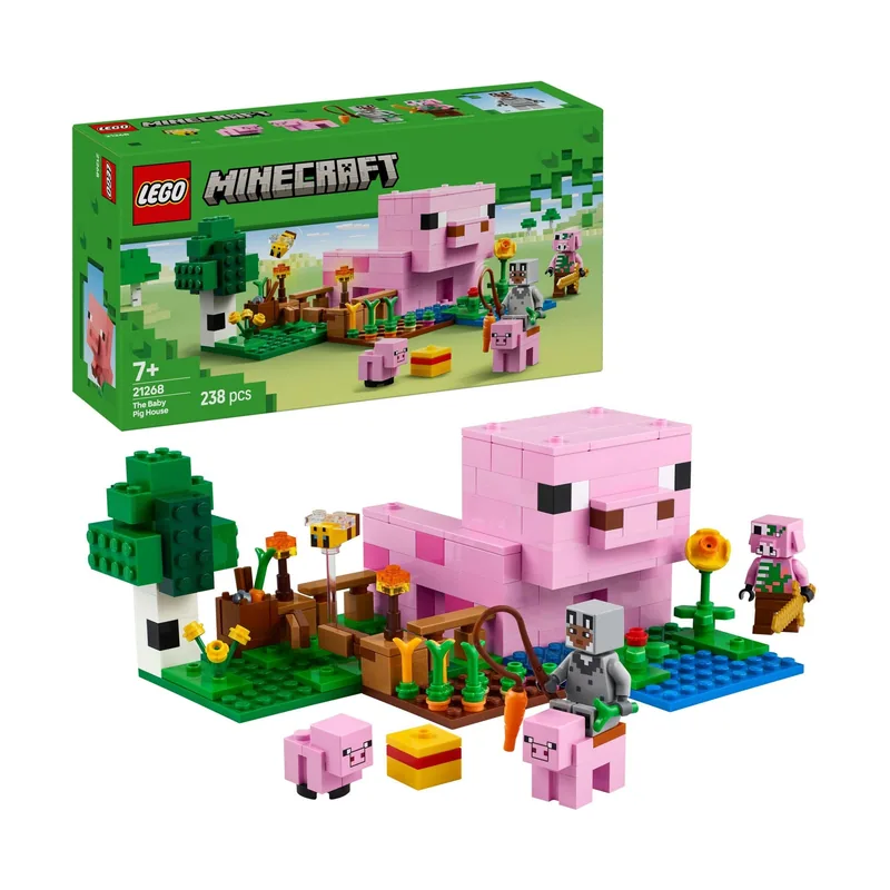 Minecraft La Casa-Cerdo Bebé